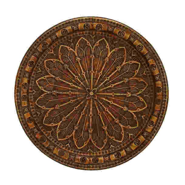 Western Round Medallion Wall Art | Medallion Wall Decor, Wall Medallion Pertaining To Most Recent Glossy Circle Metal Wall Art (View 7 of 20)