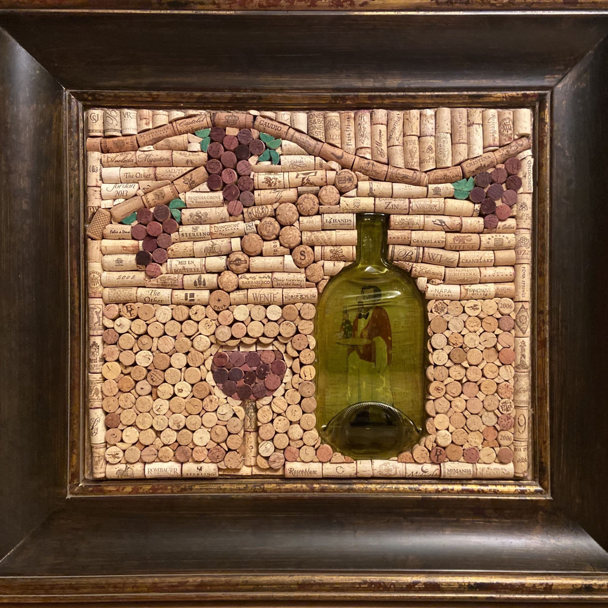Wine Corks Wall Decor Pertaining To Recent Wine Wall Art (View 8 of 20)