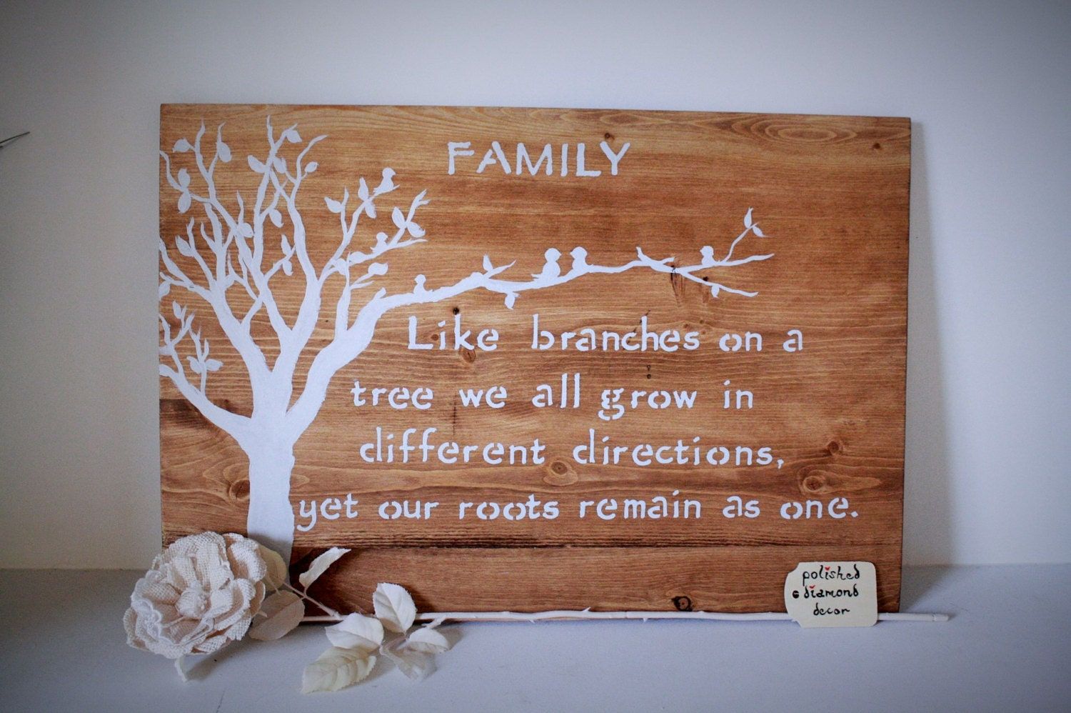 Wooden Wall Art Family Like Branches On A Tree Family In Recent Branches Wood Wall Art (View 11 of 20)