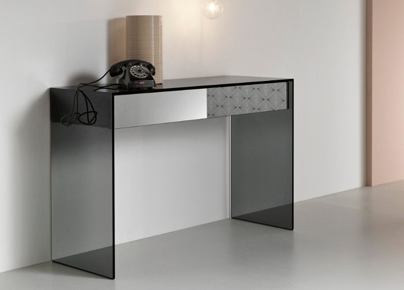 10 Glass Minimalist Console Tables For Modern Entryway Pertaining To Square Modern Console Tables (View 5 of 20)