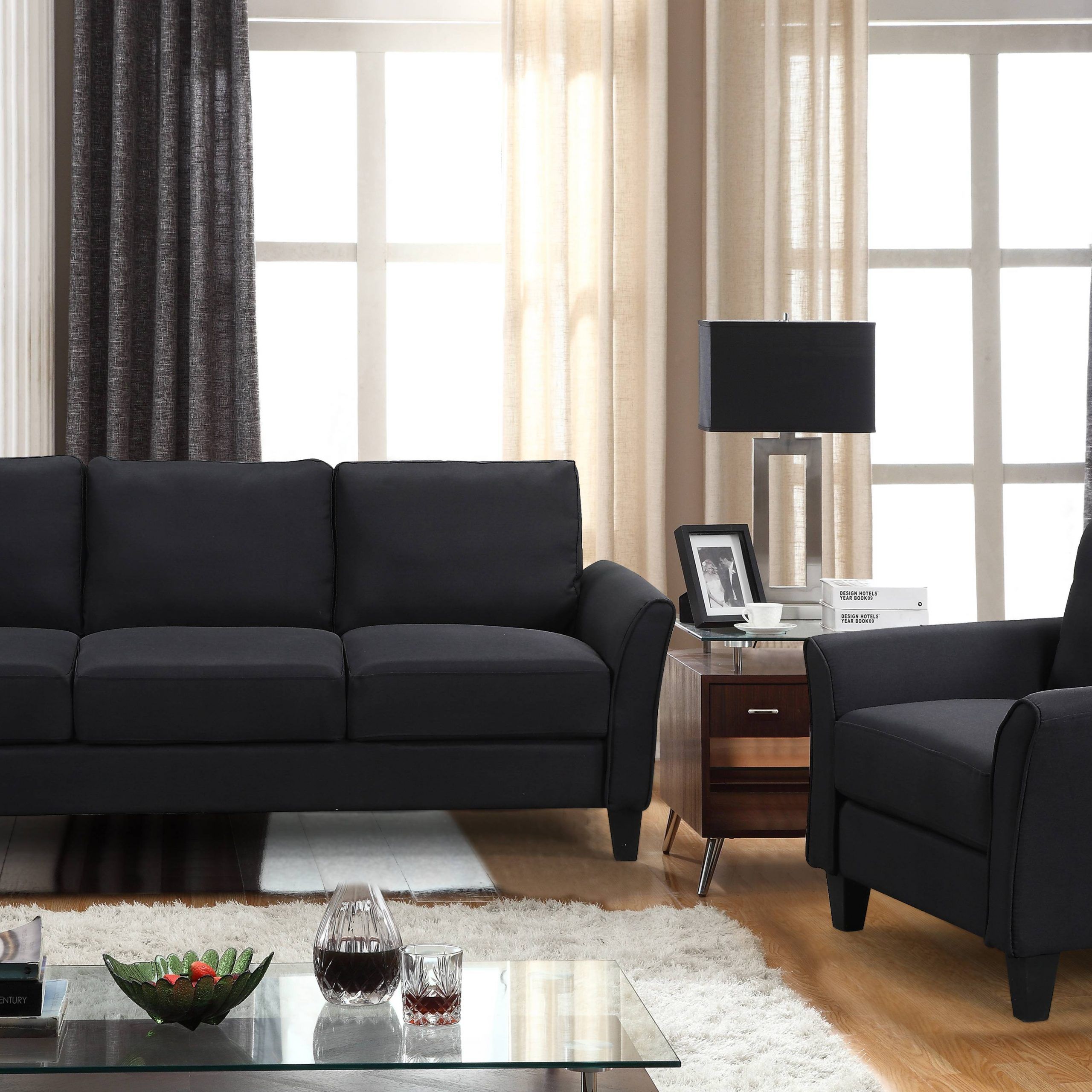 3 Piece Sectional Couch, Living Room Furniture Sofa With Removable With 3 Piece Console Tables (View 9 of 20)