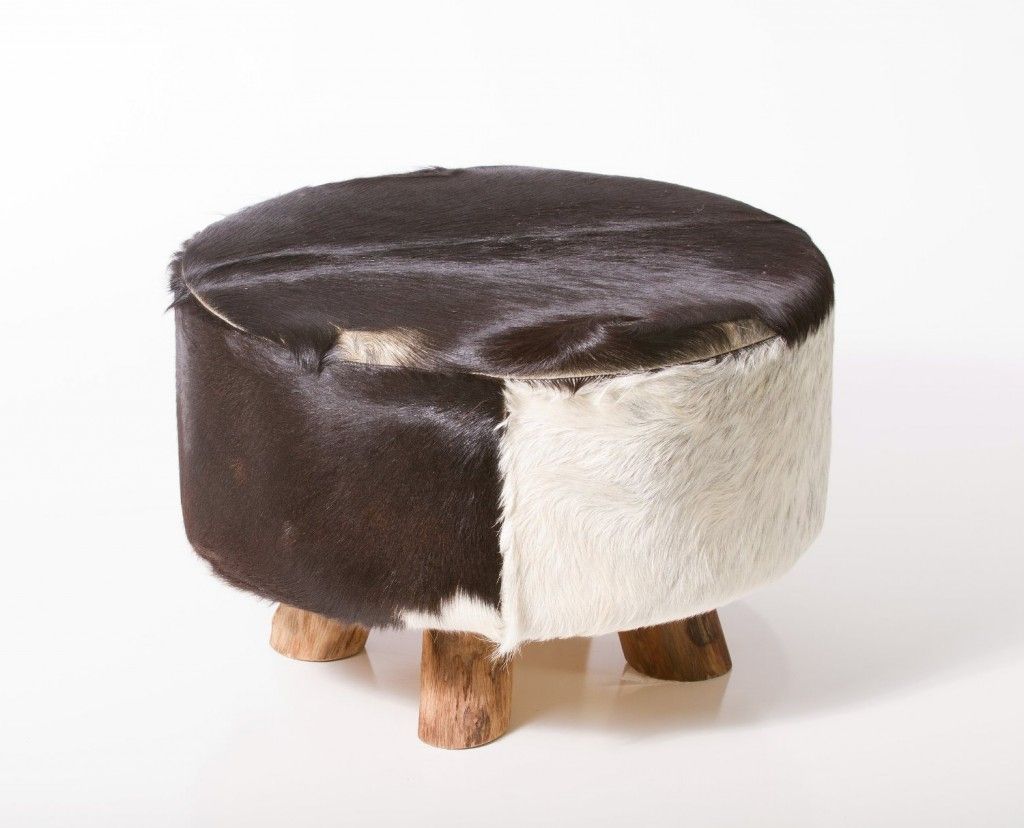 5 Best Cowhide Ottoman — A Unique Piece To Your Room – Tool Box In Warm Brown Cowhide Pouf Ottomans (View 4 of 20)