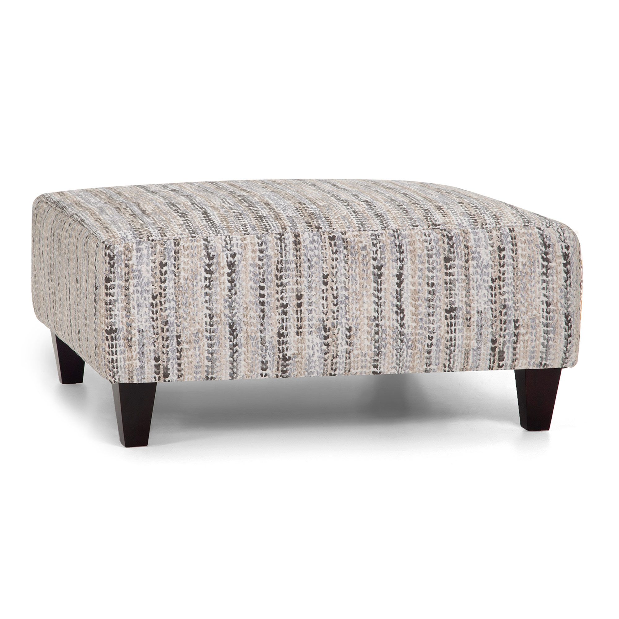 71418 Square Ottoman – Franklin Corporation Intended For Natural Fabric Square Ottomans (View 7 of 20)