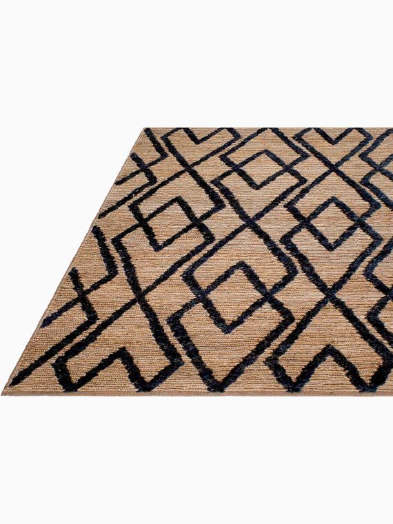 Anatolia Soumak Rug – Charcoal – Jute For Charcoal And Camel Basket Weave Pouf Ottomans (View 6 of 20)