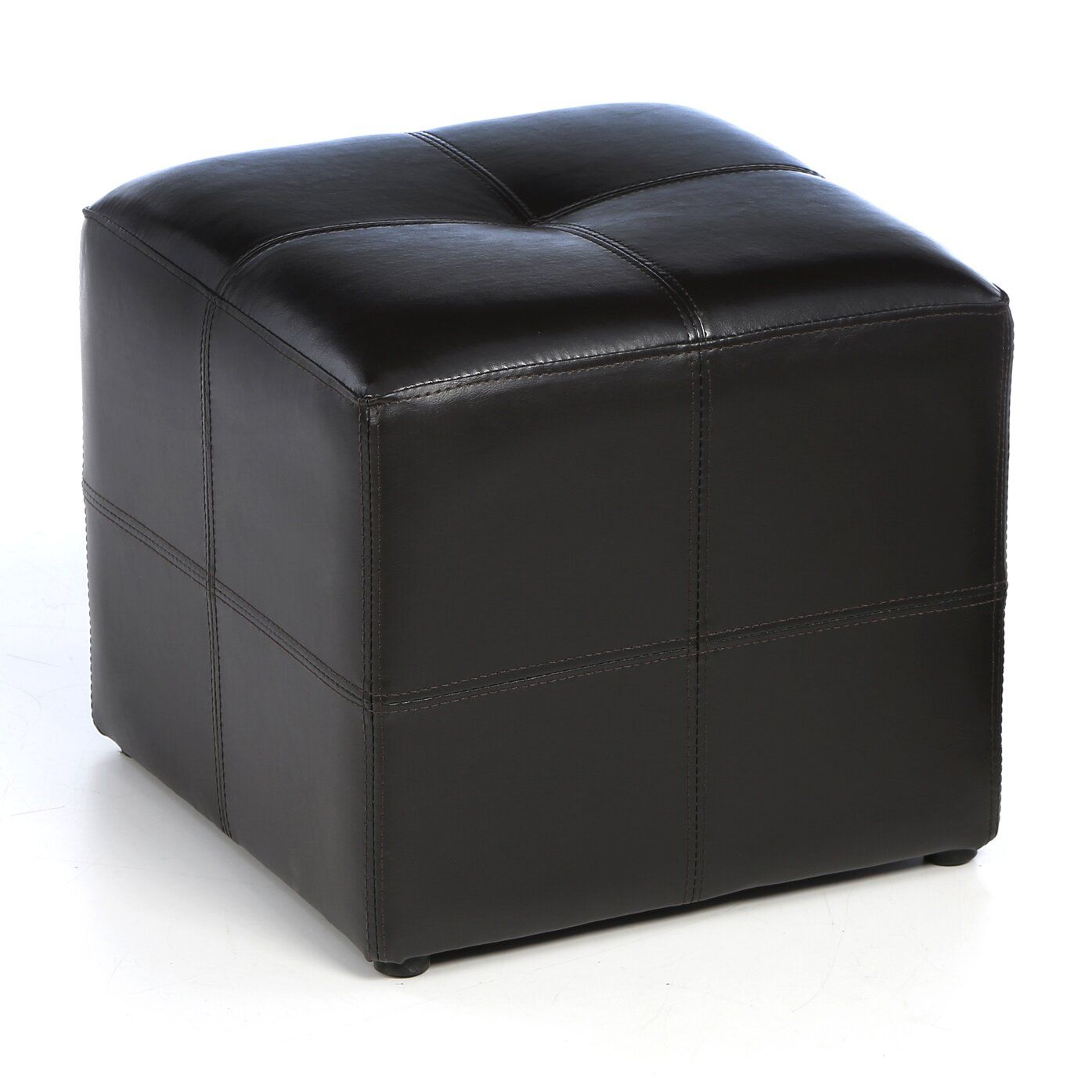 Andover Mills Starwood Cube Ottoman & Reviews | Wayfair Within Twill Square Cube Ottomans (View 3 of 20)