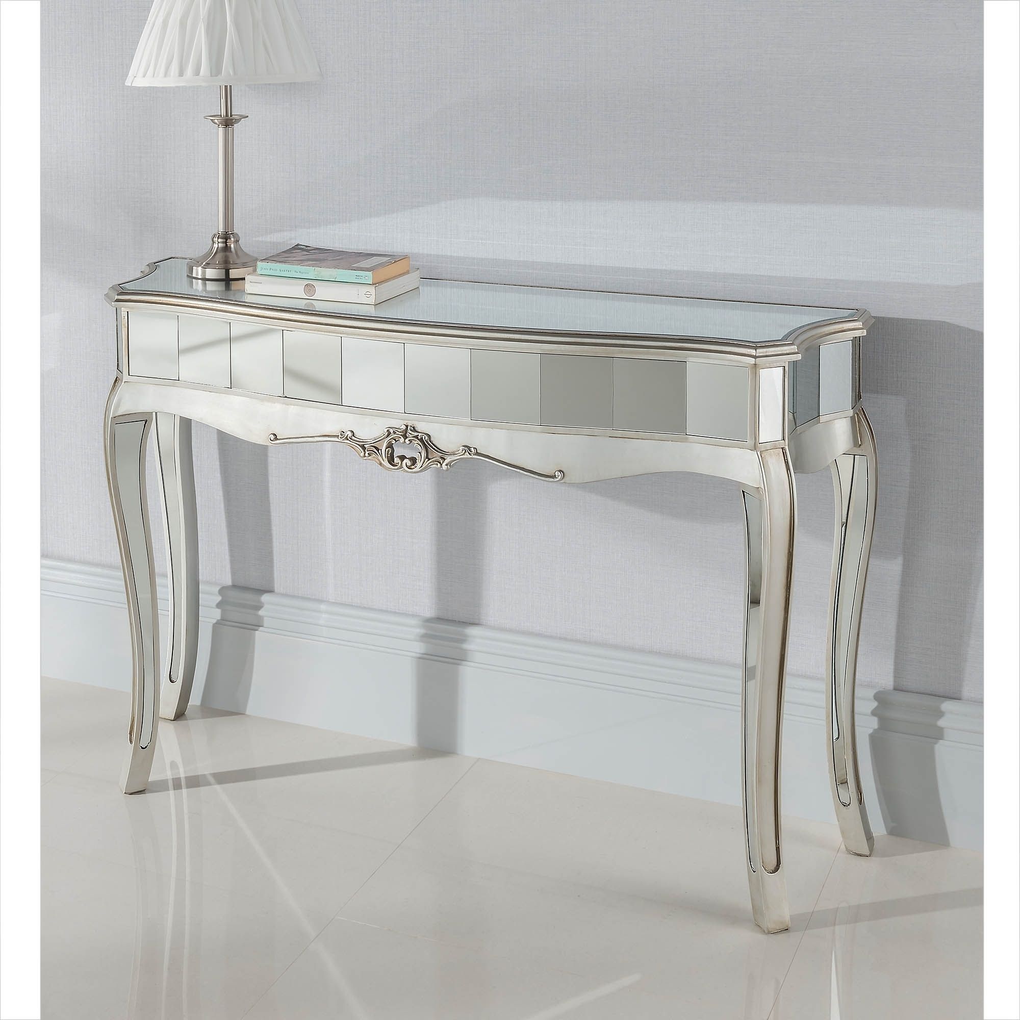 Argente Mirrored Console Table | Venetian Glass Furniture Throughout Mirrored Modern Console Tables (View 10 of 20)