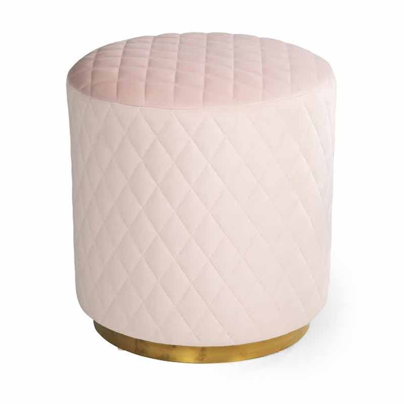 Ariel Ottoman | Luxe Event Rentals Llc With Beige Ombre Cylinder Pouf Ottomans (View 18 of 20)