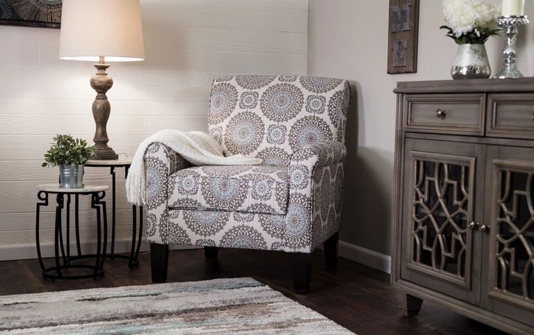 Artisan Beige Accent Chair | Accent Chairs, Chair, Blue Accent Chairs Regarding Light Beige Round Accent Stools (View 16 of 20)