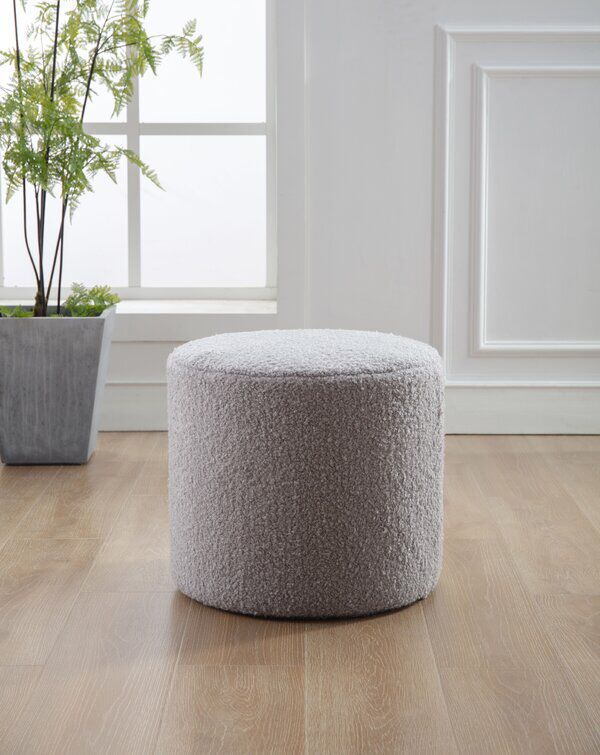 Atharv Pouf | Pouf Ottoman, Pouf Ottoman Living Room, Ottoman With Black And Ivory Solid Cube Pouf Ottomans (Gallery 20 of 20)