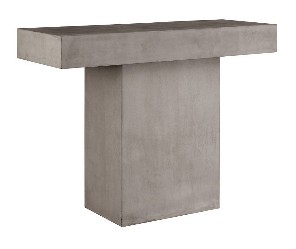 Banda Concrete Console Table | Modern Outdoor Furniture, Pool Furniture Inside Modern Concrete Console Tables (Gallery 20 of 20)