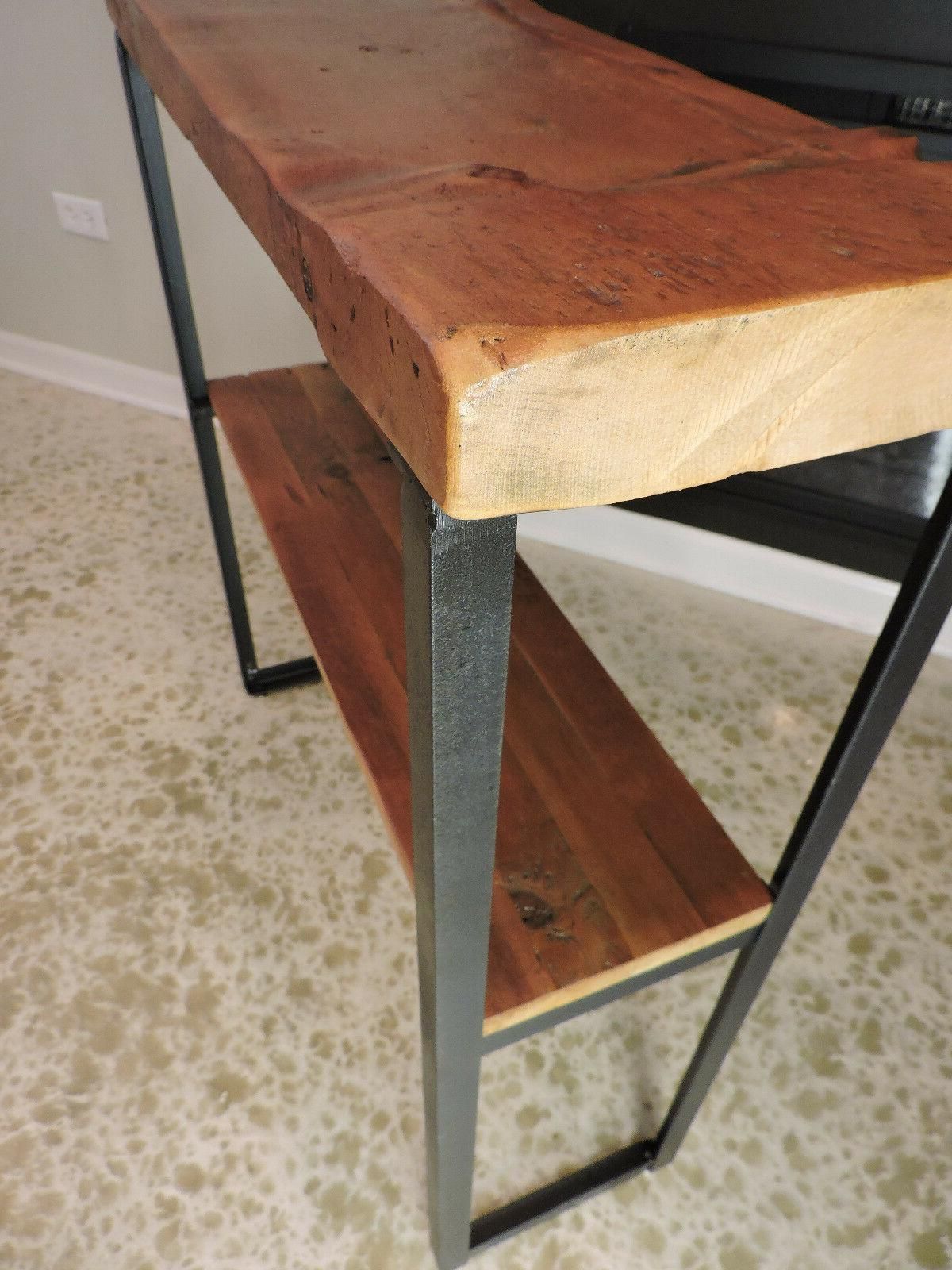 Barn Wood Console Table, Uniquely Worn Rustic Top, Pertaining To Rustic Barnside Console Tables (Gallery 19 of 20)