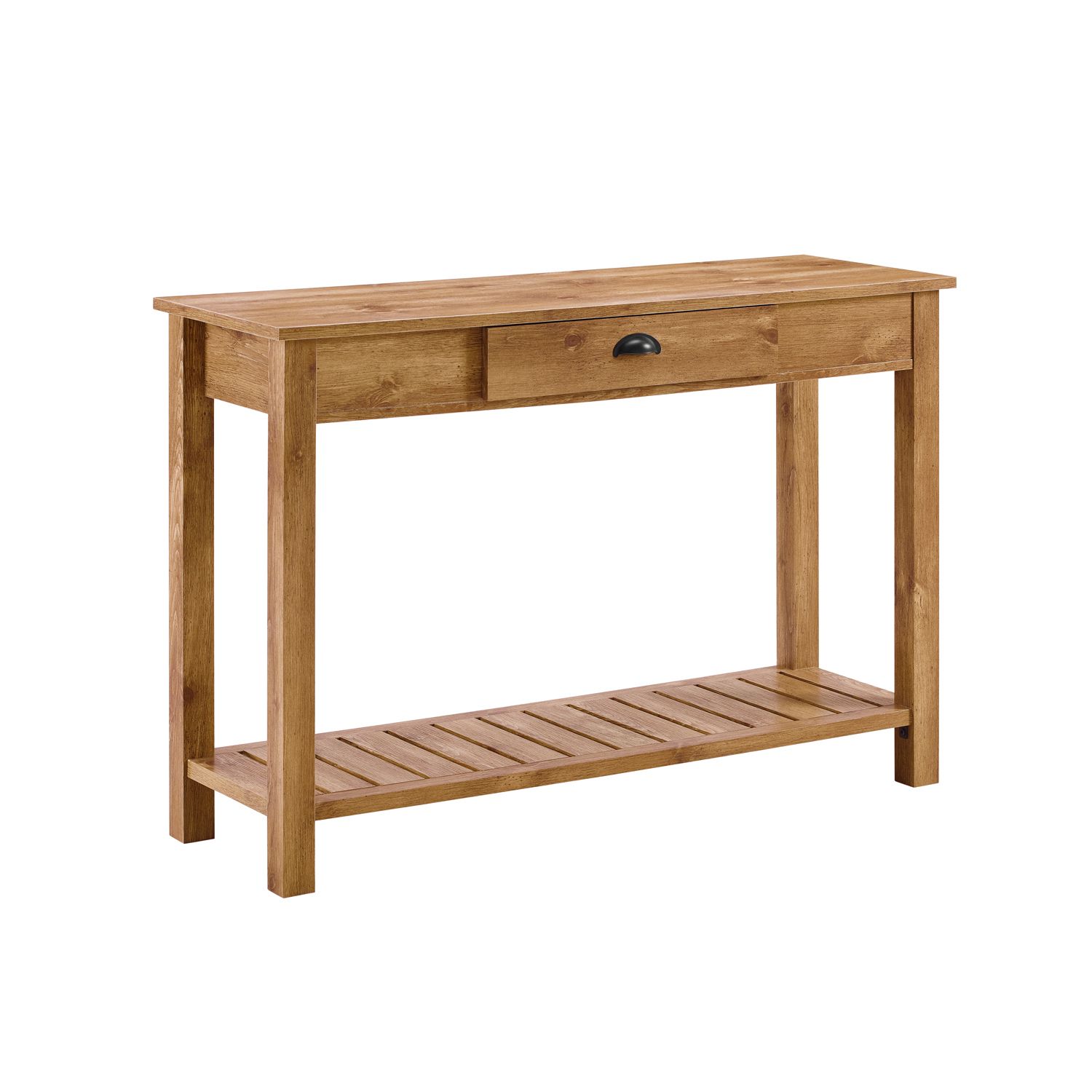 Barnwood Farmhouse 48" Console Table – Pier1 Intended For Smoked Barnwood Console Tables (View 9 of 20)