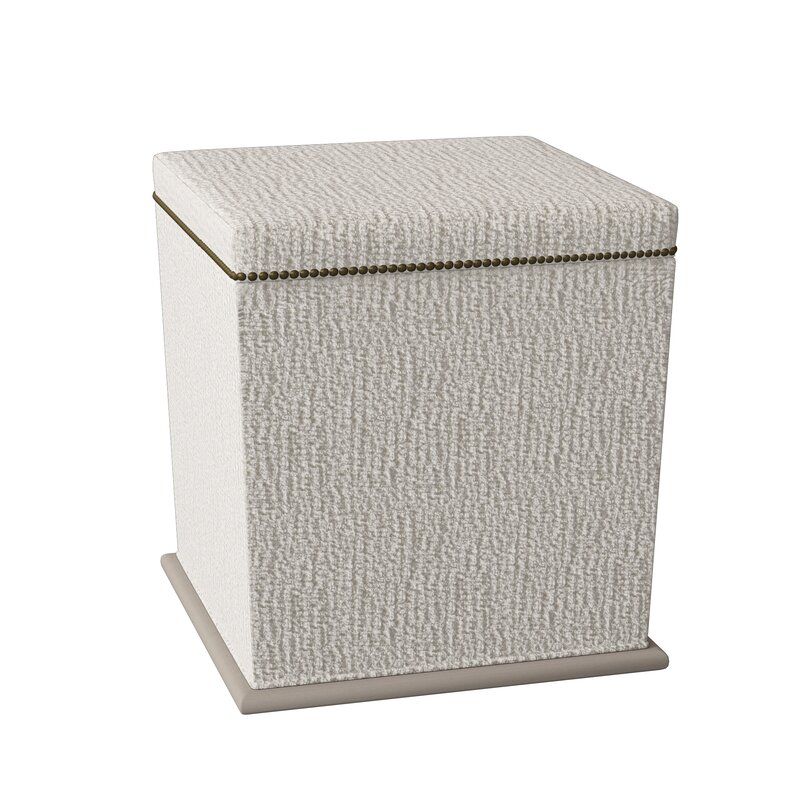 Bernhardt Remy 18" Square Cube Ottoman | Wayfair Pertaining To Square Cube Ottomans (View 15 of 20)