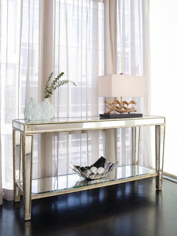 Best Brass And Mirror Modern Console Tables For Modern Console Tables (View 17 of 20)