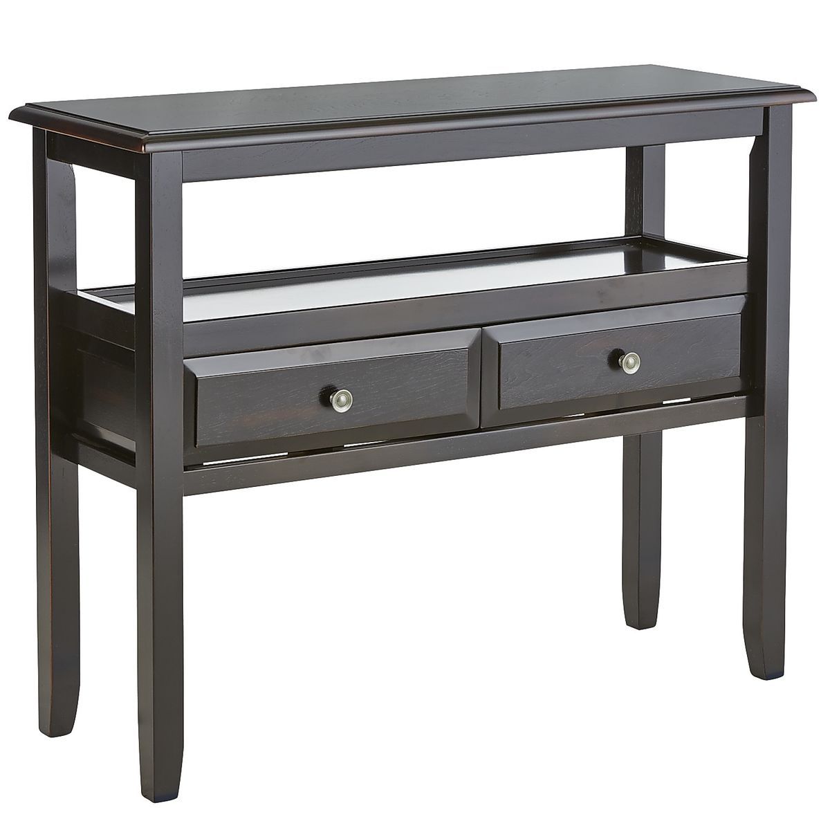 Black Console Table Small 3034286 1 | Costa Rican Furniture Throughout Antique White Black Console Tables (View 19 of 20)