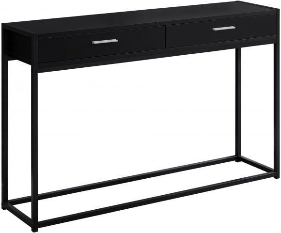 Black Metal 48" Console Table | Black Console Table, Furniture, Console In Black Metal Console Tables (View 13 of 20)