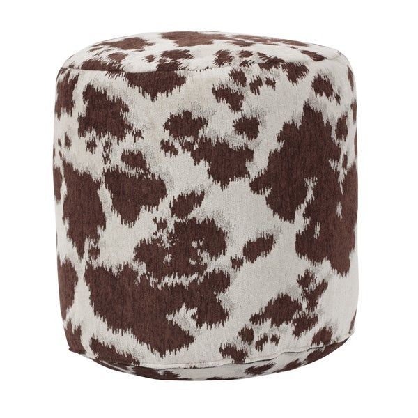 Brown Cow Udder Madness Pouf Ottoman – Overstock – 10812300 Inside Warm Brown Cowhide Pouf Ottomans (View 7 of 20)