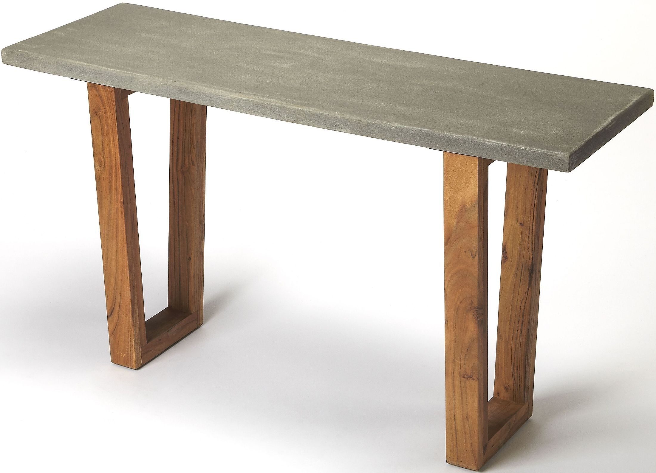 Butler Loft Massey Concrete And Wood Console Table From Butler Throughout Modern Concrete Console Tables (View 1 of 20)