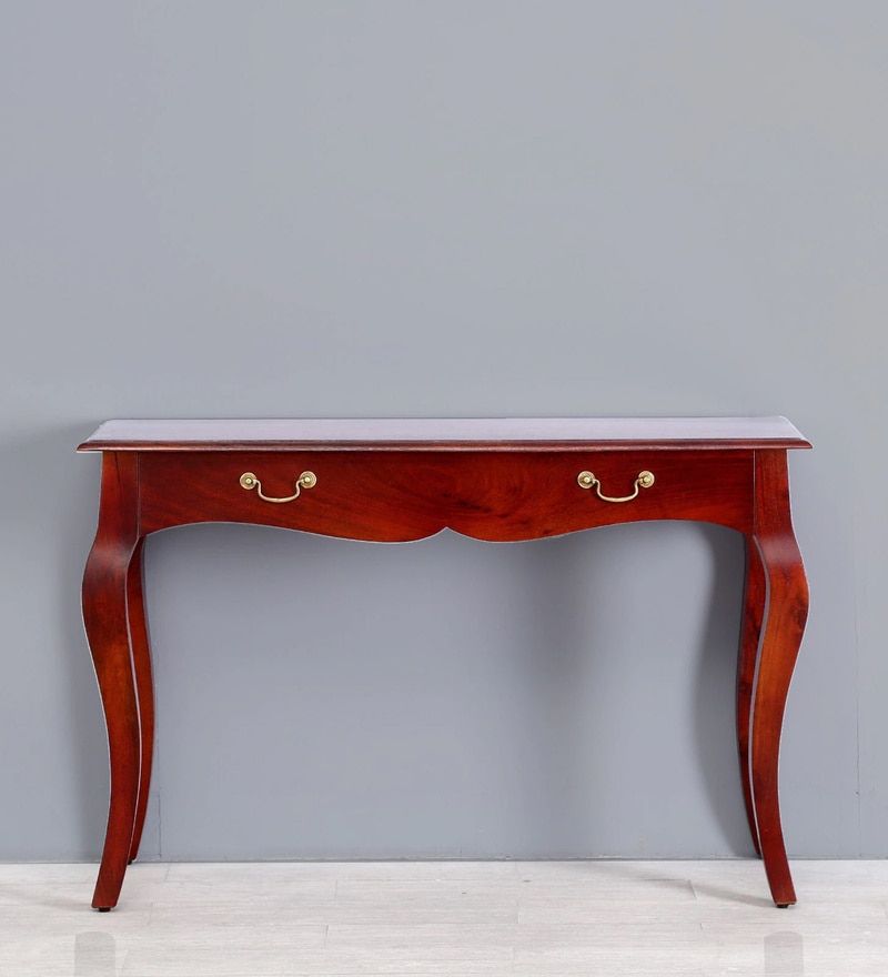 Buy Margaret Console Table In Honey Oak Finishamberville Online Inside Honey Oak And Marble Console Tables (View 14 of 20)