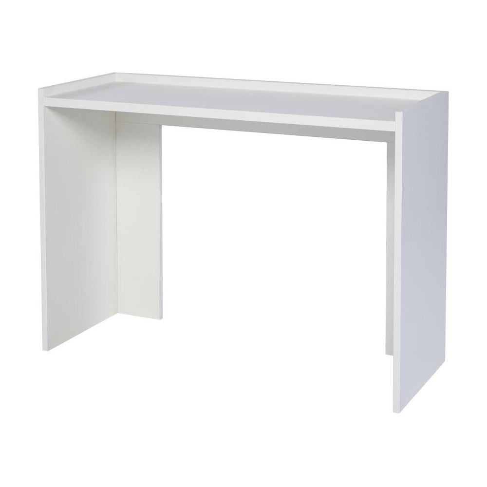 Buy Matt White Contemporary Console Table From Fusion Living Inside 2 Piece Modern Nesting Console Tables (View 1 of 20)