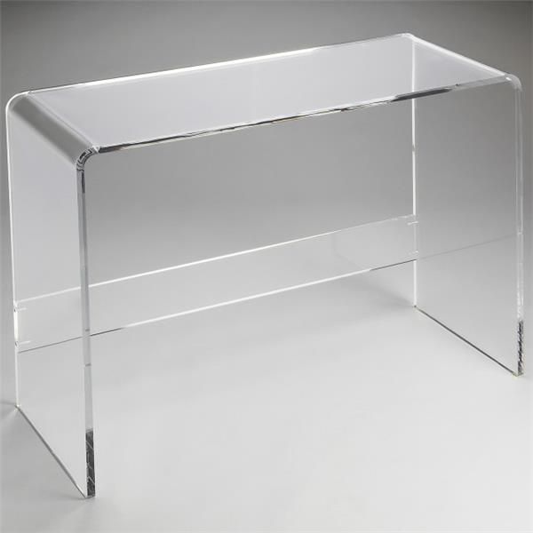 China Acrylic Console Table Manufacturers, Suppliers, Factory Within Gold And Clear Acrylic Console Tables (View 2 of 20)