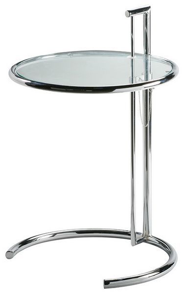Circa Table Chrome | Round Glass Coffee Table, Console Table Living In Polished Chrome Round Console Tables (View 7 of 20)