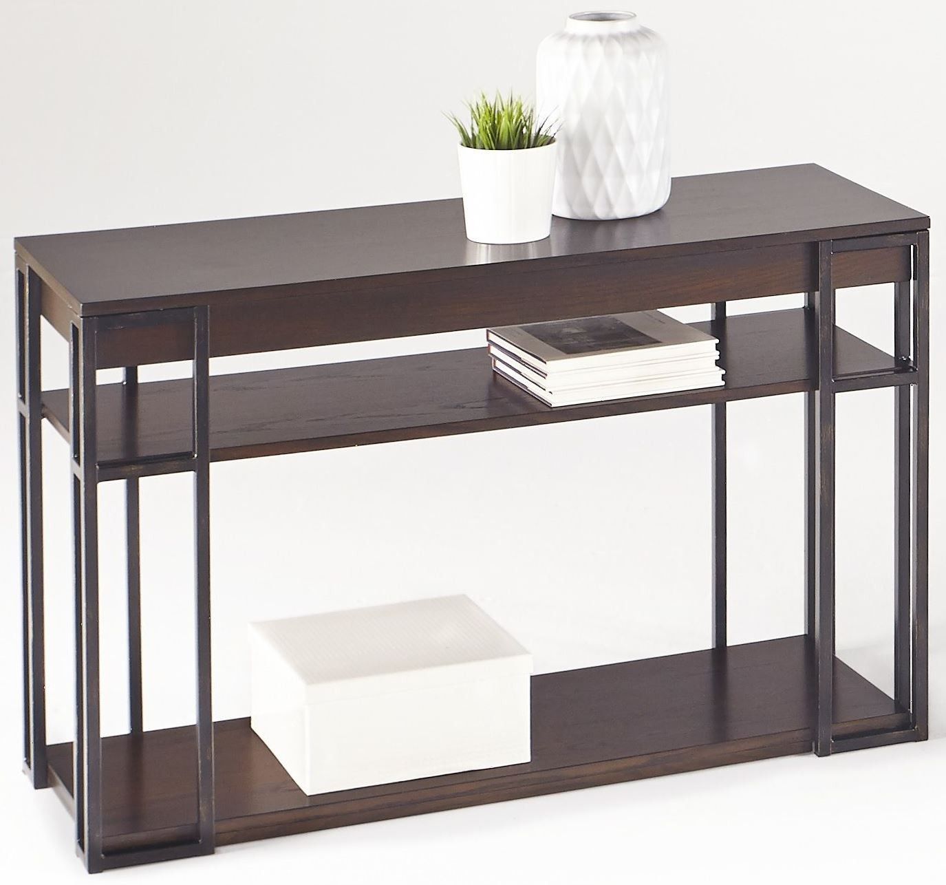 Citation And Metal Sofa/console Table From Progressive Furniture Regarding Metal Console Tables (View 12 of 20)