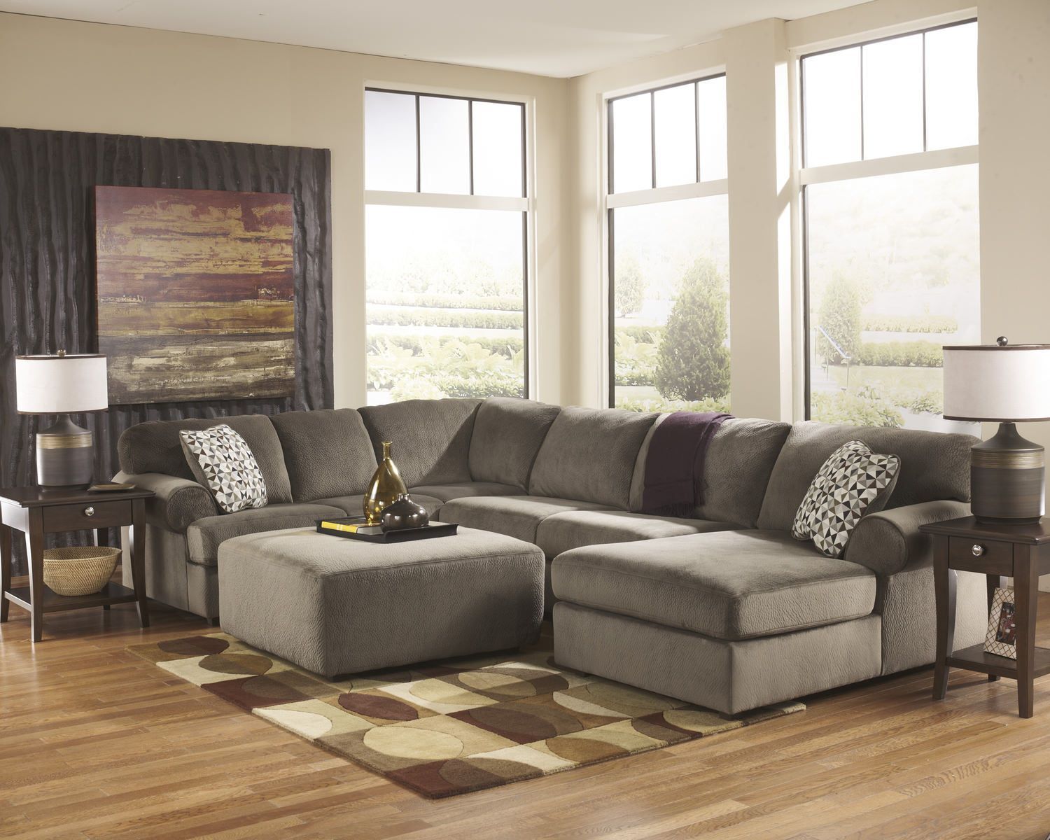 Coach 3 Piece Sectional – Dune | Sectional Living Room Sets, Elegant Within 3 Piece Console Tables (View 13 of 20)