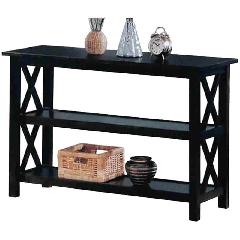 Coaster Briarcliff 2 Shelf Console Table In Dark Merlot – 5910ii In 2 Shelf Console Tables (View 1 of 20)