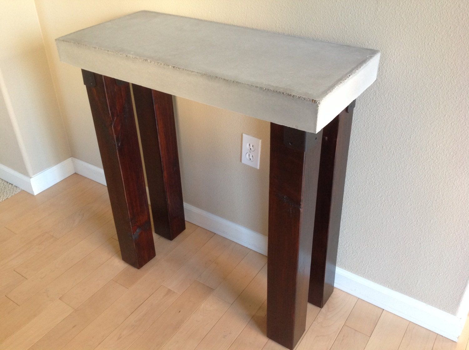 Concrete Console Table Intended For Modern Concrete Console Tables (View 2 of 20)