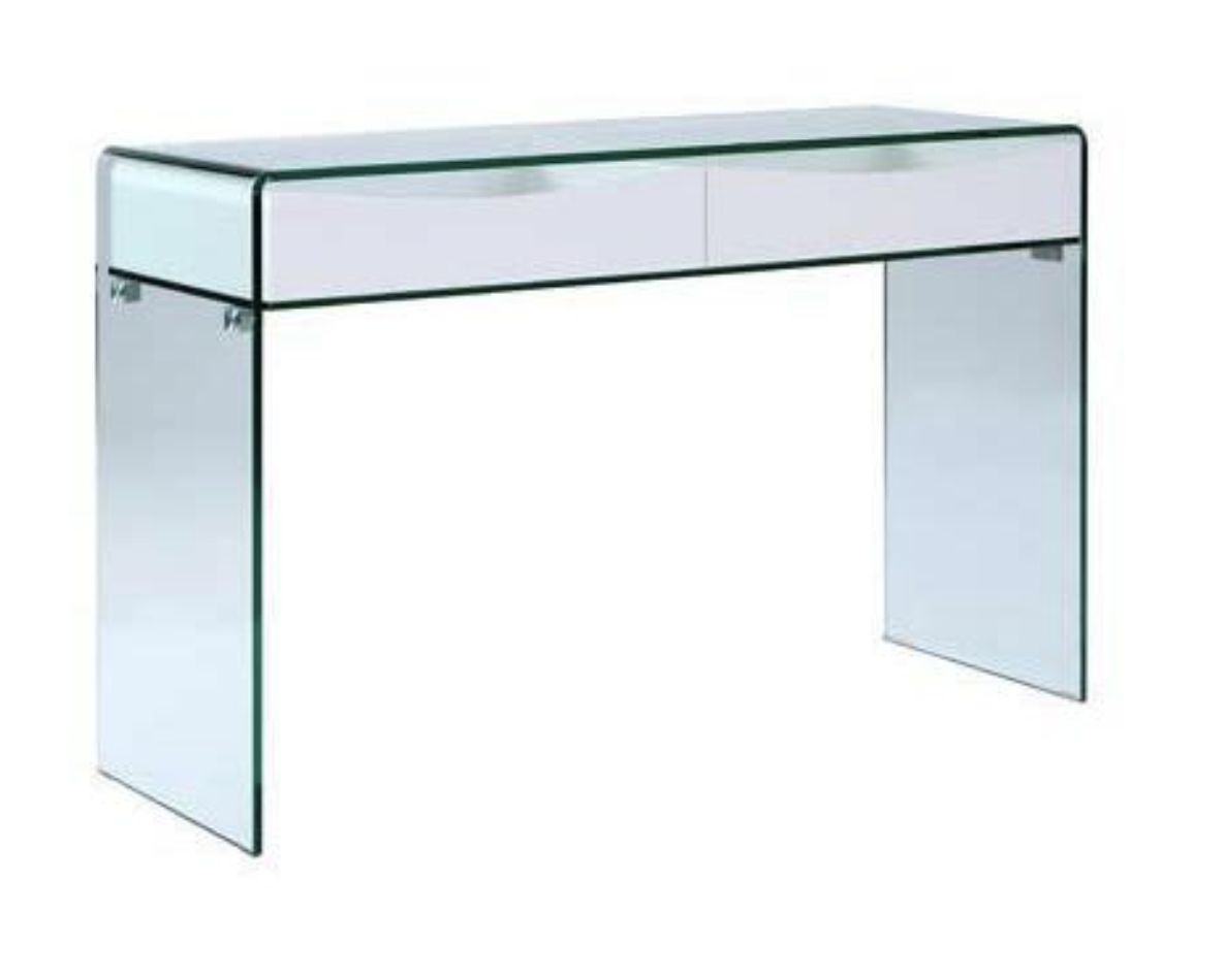 Console Table | High Gloss White Lacquer, High Gloss White, Glass For Square High Gloss Console Tables (View 6 of 20)