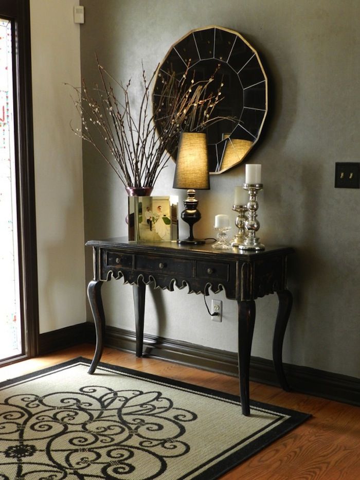 Create Impact With Console Tables In The Entry | Artisan Crafted Iron Intended For Round Iron Console Tables (Gallery 19 of 20)
