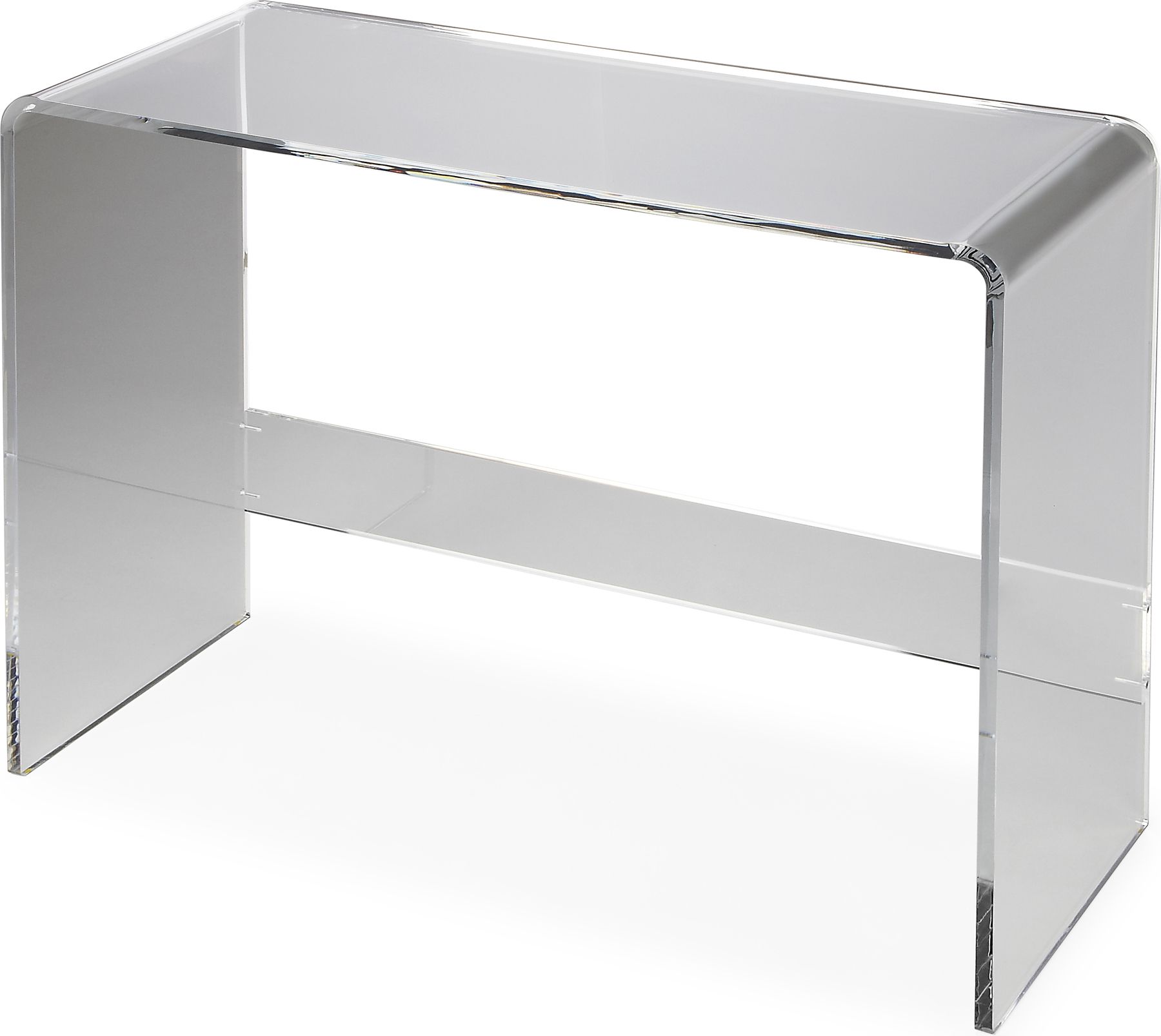 Crystal Acrylic Console Table | Hedgeapple Throughout Clear Console Tables (View 6 of 20)