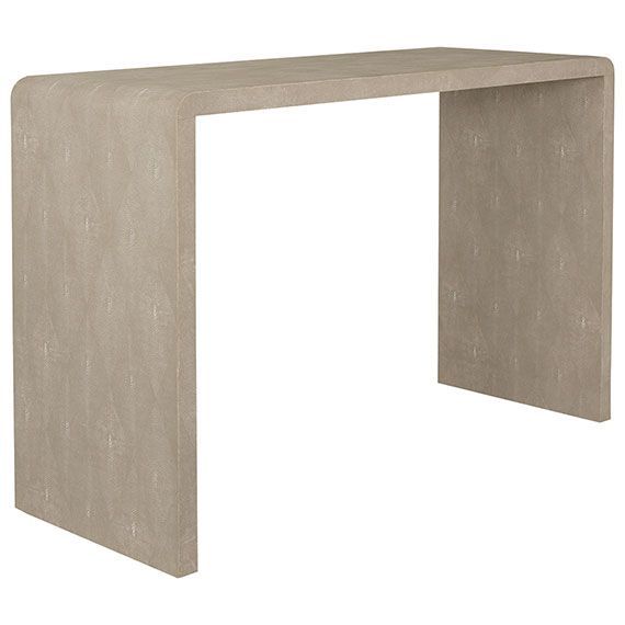 Deco Faux Shagreen Console | Metal Console Table, Luxury Console Intended For Faux Shagreen Console Tables (View 19 of 20)