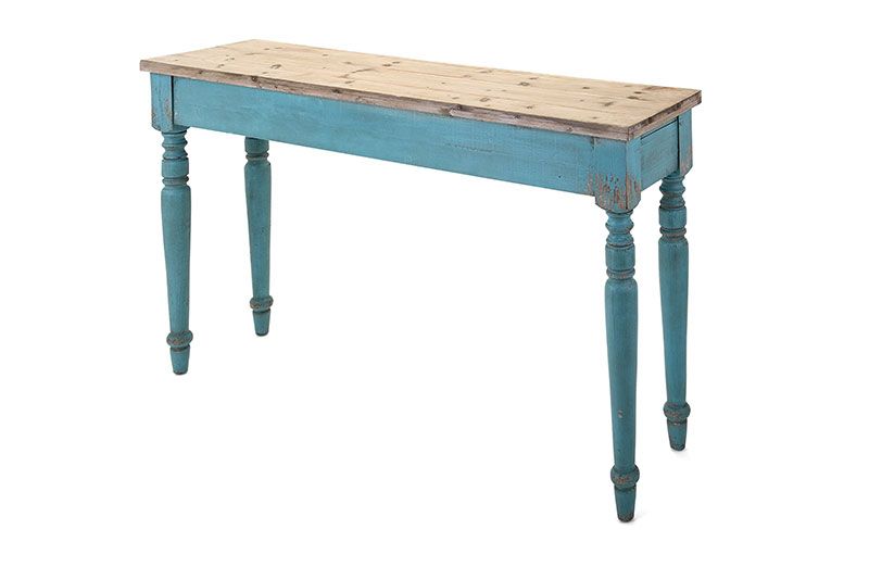 Distressed Weathered Chippy Rustic Wooden Wood Console Table French Inside Square Weathered White Wood Console Tables (View 14 of 20)