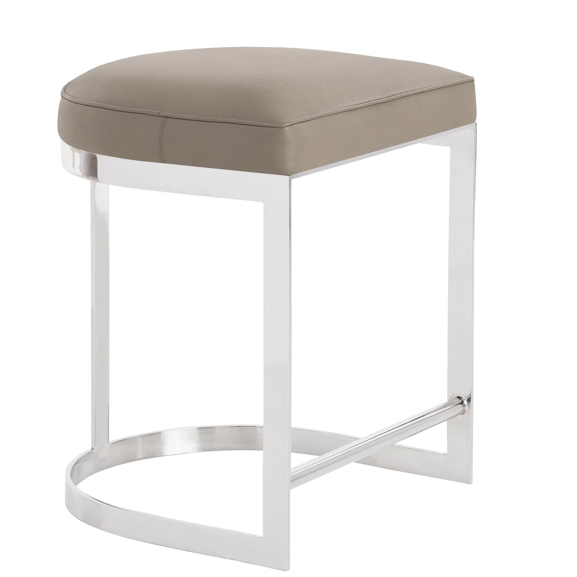 Dove Gray Counter Stool Within Gray Nickel Stools (View 15 of 20)