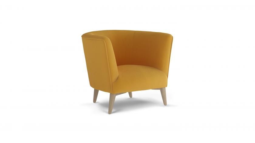 Elton Armchair | Modern Chairs, Chair, Mid Century Modern Chair Intended For Scandinavia Wrapped Wool Cylinder Pouf Ottomans (View 6 of 20)
