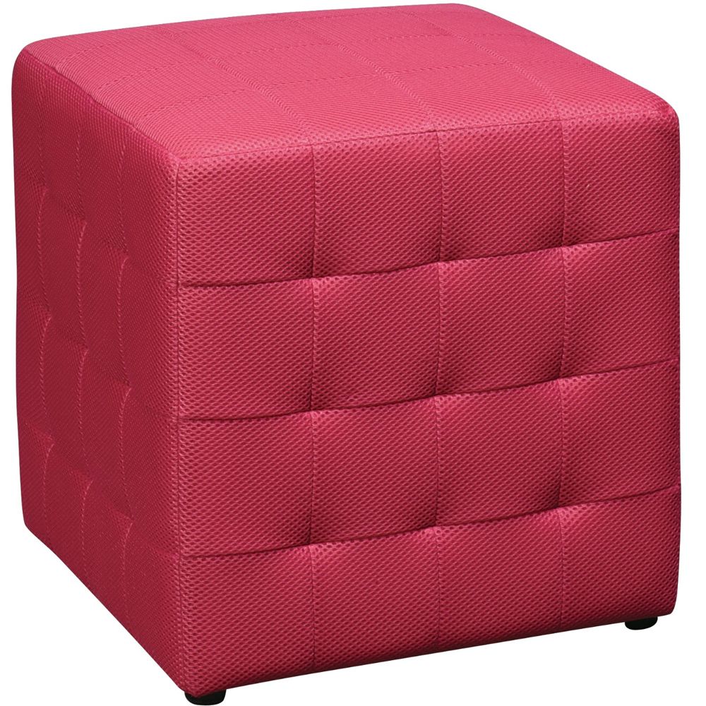 Fabric Cube Ottoman In Ottomans Intended For Square Cube Ottomans (Gallery 20 of 20)