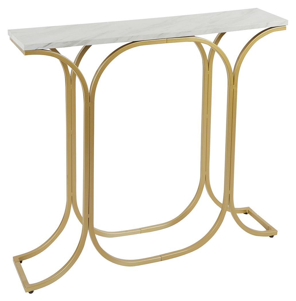 Faux Marble Console Table, White/gold In 2020 | Marble Console Table With White Marble Gold Metal Console Tables (View 14 of 20)