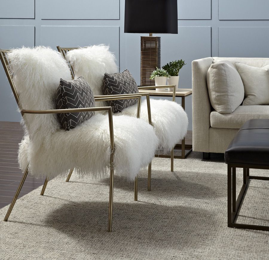 Faux Sheepskin Throw: Chasing Luxury In Fashionable Look – Homesfeed Inside Lack Faux Fur Round Accent Stools With Storage (View 14 of 20)