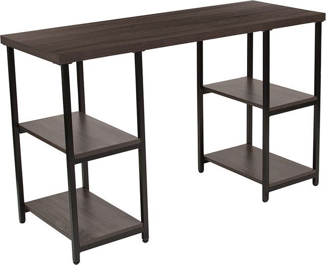 Flash Furniture Console Table, Driftwood – Industrial – Console Tables Within Gray Driftwood And Metal Console Tables (View 9 of 20)