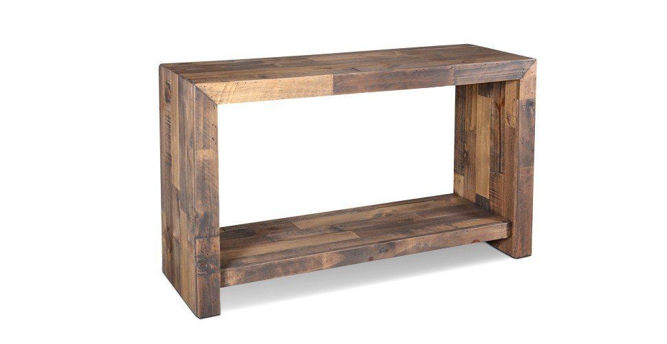 Fulton Plank Console Tabledefault Title | Reclaimed Wood Console Table Within Smoked Barnwood Console Tables (View 19 of 20)