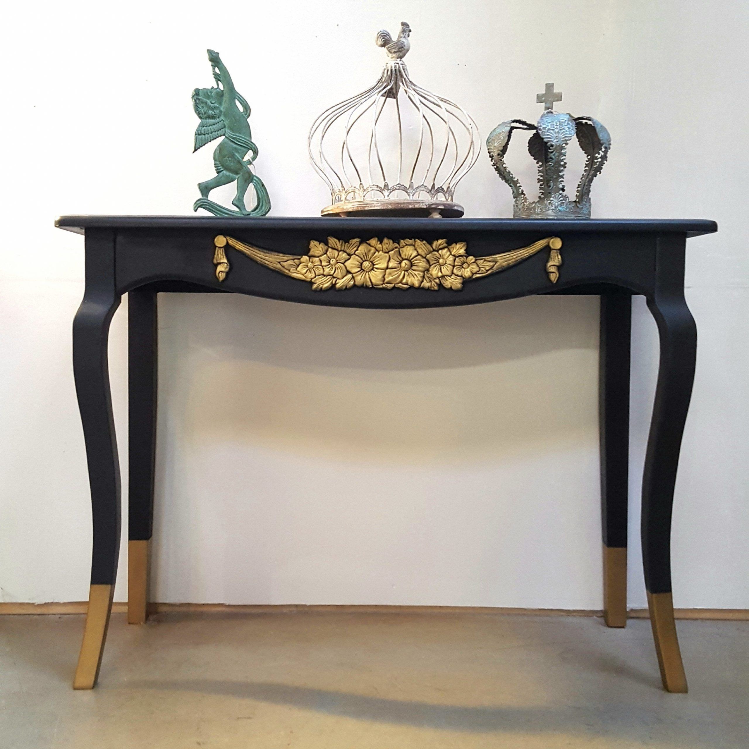 Gold Console Table India – Gold Console Table Modern Gold Stainless Intended For Black And Gold Console Tables (View 1 of 20)
