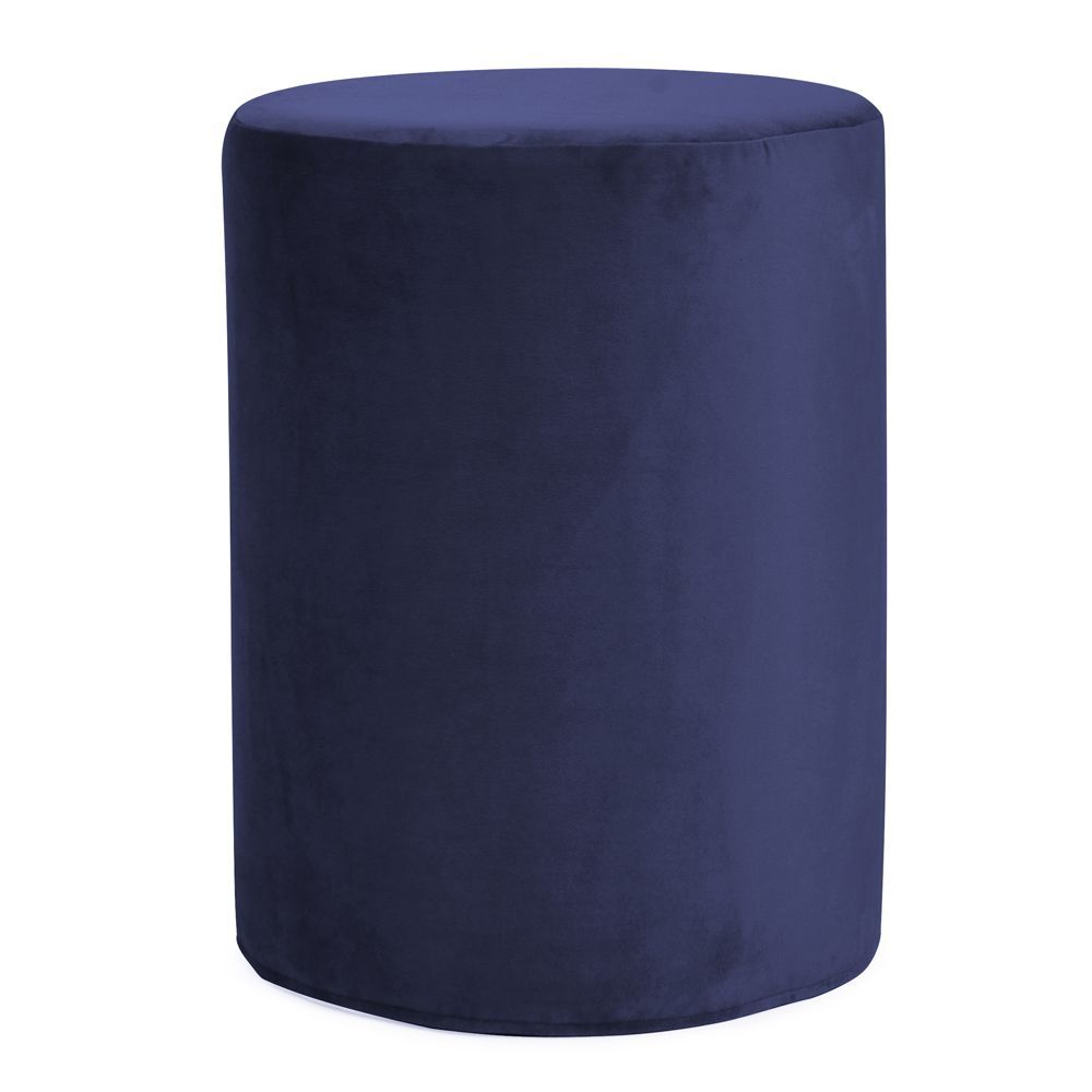 Howard Elliott Bella Royal Tall Cylinder Ottoman | Howard Elliott With Regard To Beige And White Tall Cylinder Pouf Ottomans (View 6 of 20)