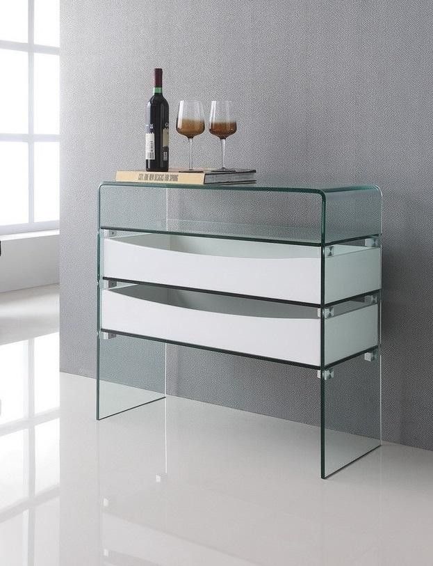 Ibiza High Gloss White Console Table – 1stopbedrooms (View 18 of 20)