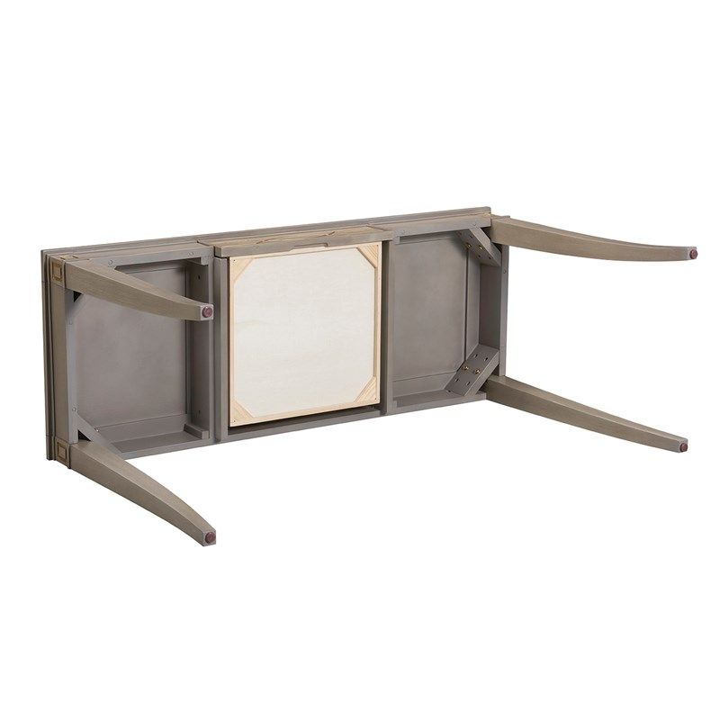Jennifer Taylor Home Dauphin Gold Accent Console Vanity Table Grey Within Gray And Gold Console Tables (View 10 of 20)