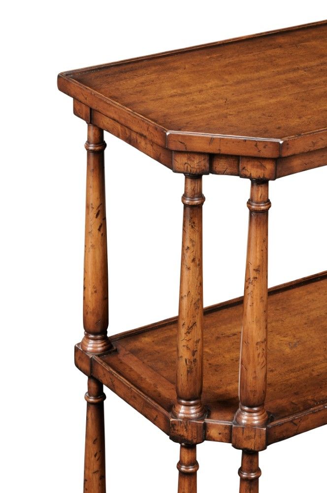 Jonathan Charles Fine Furniture – Windsor Antique Walnut Console Table Throughout Hand Finished Walnut Console Tables (View 17 of 20)