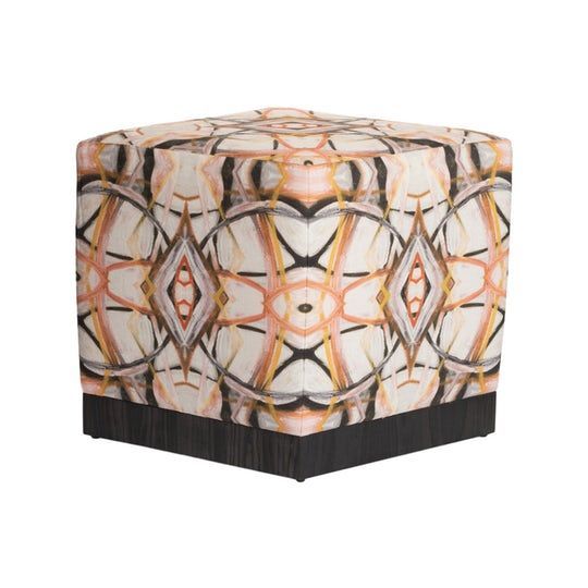 Jones Diamond Ottoman Contemporary, Transitional, Traditional, Modern Pertaining To Stone Wool With Wooden Legs Ottomans (View 14 of 20)