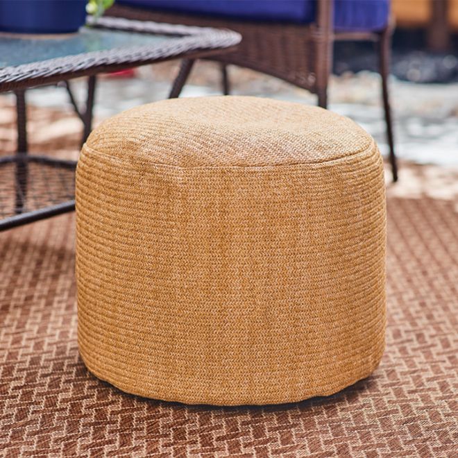 Jute Pouf Canada – Pic Home With Regard To White Jute Pouf Ottomans (Gallery 20 of 20)
