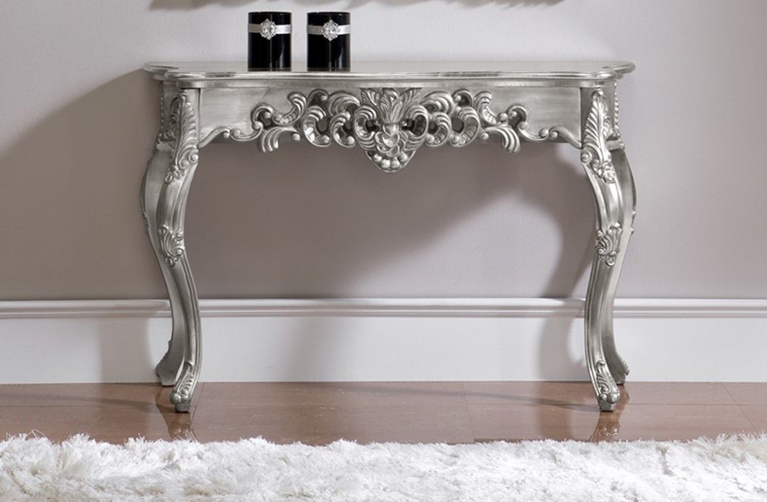 K 58 Console Table, Silver Buy Online At Best Price Regarding Silver Console Tables (View 13 of 20)